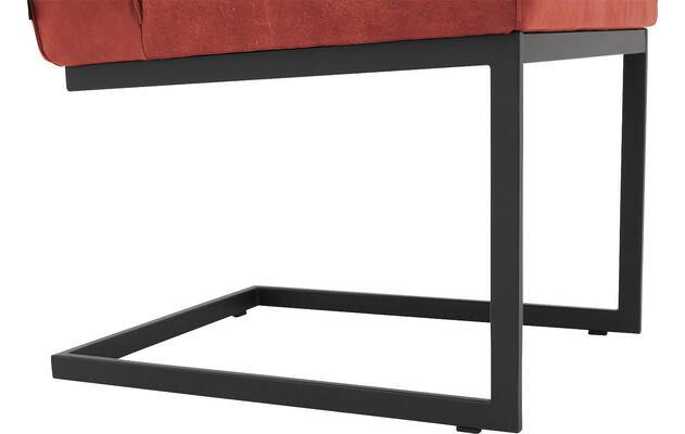 Goossens excellent eetkamerstoel tom rood leer - 8210522-05