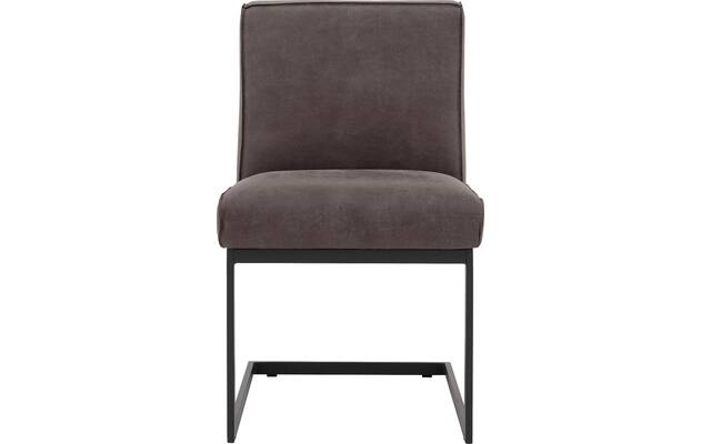 Goossens excellent eetkamerstoel tom bruin leer - 8210523-01
