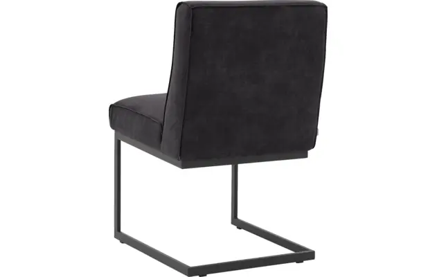 Goossens excellent eetkamerstoel tom zwart leer - 8210524-03