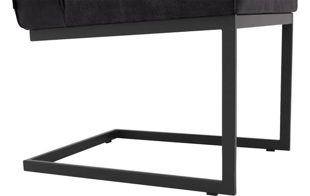 Goossens excellent eetkamerstoel tom zwart leer - 8210524-05