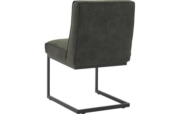 Goossens excellent eetkamerstoel tom groen leer - 8210525-03