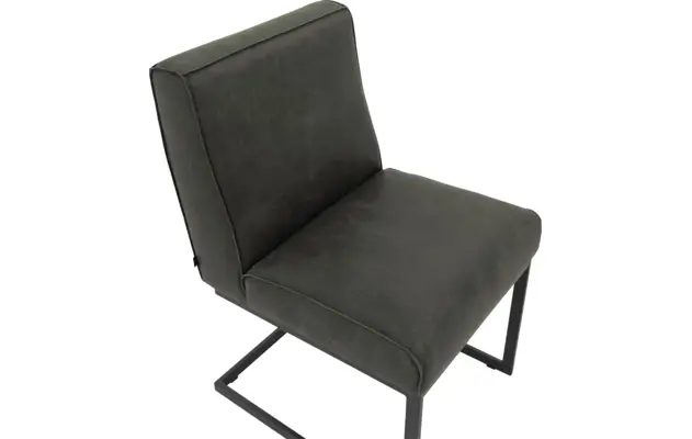 Goossens excellent eetkamerstoel tom groen leer - 8210525-04