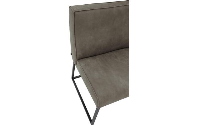 Goossens excellent eetkamerbank tom grijs leer - 8210537-06