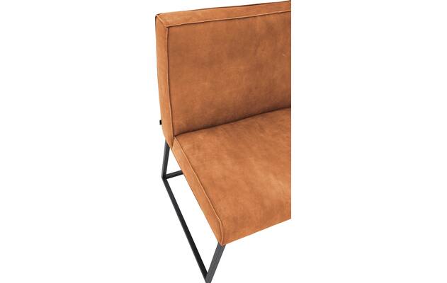 Goossens excellent eetkamerbank tom bruin leer - 8210540-06