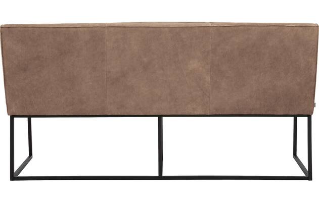 Goossens excellent eetkamerbank tom bruin leer - 8210541-04