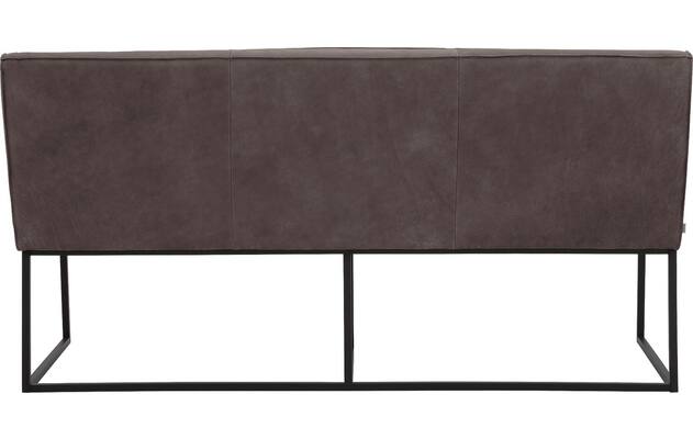Goossens excellent eetkamerbank tom bruin leer - 8210543-04