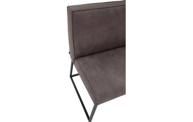 Goossens excellent eetkamerbank tom bruin leer - 8210543-06