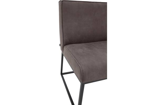 Goossens excellent eetkamerbank tom bruin leer - 8210543-07