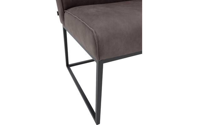 Goossens excellent eetkamerbank tom bruin leer - 8210543-08