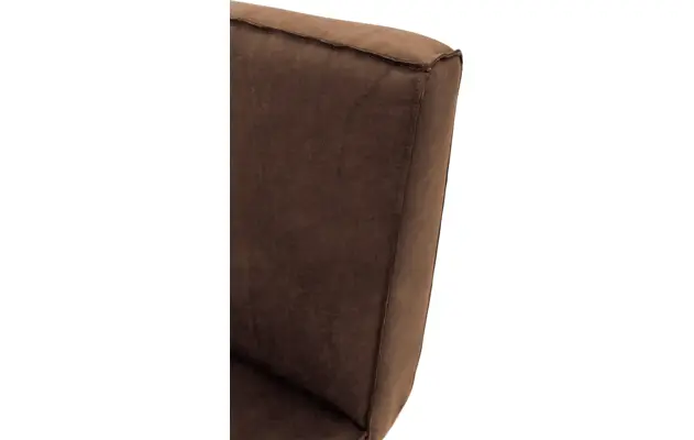 Goossens excellent eetkamerbank tom bruin leer - 8210556-06