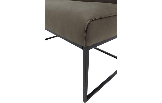 Goossens excellent eetkamerbank tom grijs leer - 8210557-07