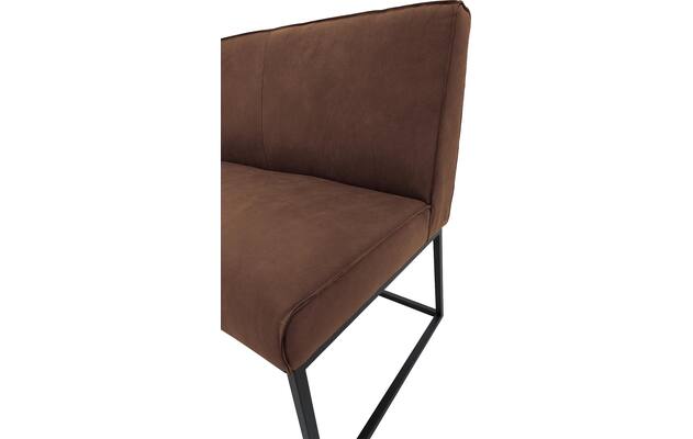 Goossens excellent eetkamerbank tom bruin leer - 8210558-05