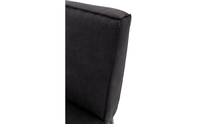 Goossens excellent eetkamerbank tom zwart leer - 8210564-06