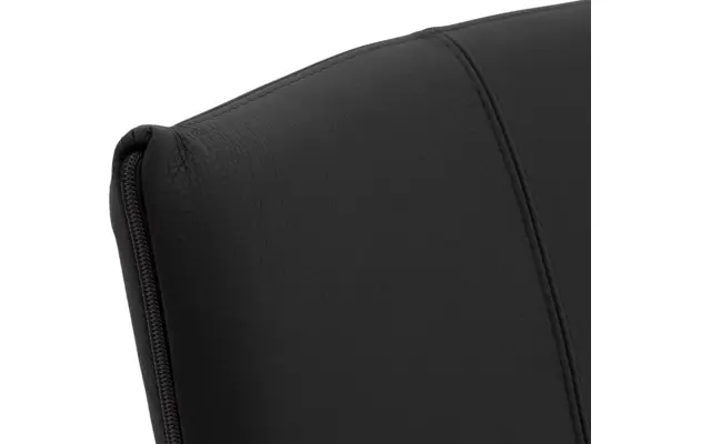 Goossens eetkamerstoel funk zwart leer - 8210590-06