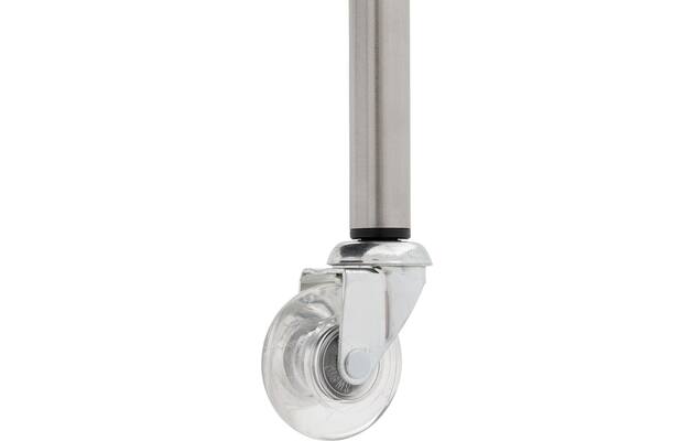 Goossens eetkamerstoel funk grijs leer - 8210591-05