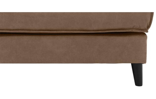 Goossens hocker jonas bruin micro leer - 8210599-03