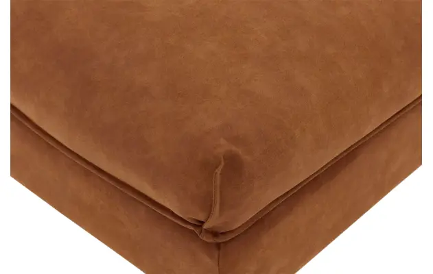 Goossens hocker jonas bruin micro leer - 8210600-03