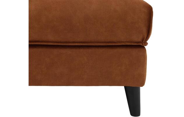 Goossens hocker jonas bruin micro leer - 8210600-04