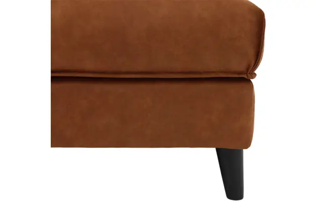 Goossens hocker jonas bruin micro leer - 8210600-04