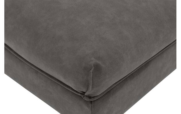 Goossens hocker jonas grijs micro leer - 8210601-03