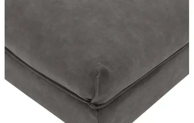 Goossens hocker jonas grijs micro leer - 8210601-03