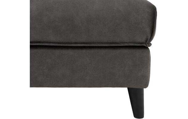 Goossens hocker jonas grijs micro leer - 8210601-04