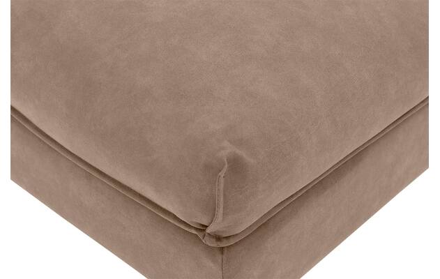 Goossens hocker jonas bruin micro leer - 8210602-03