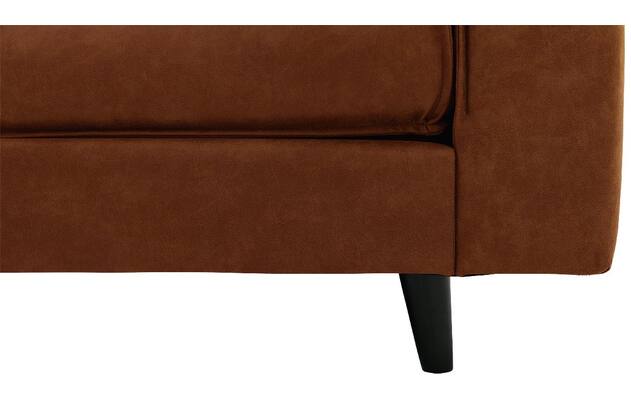 Goossens zitbank jonas bruin micro leer - 8210606-04