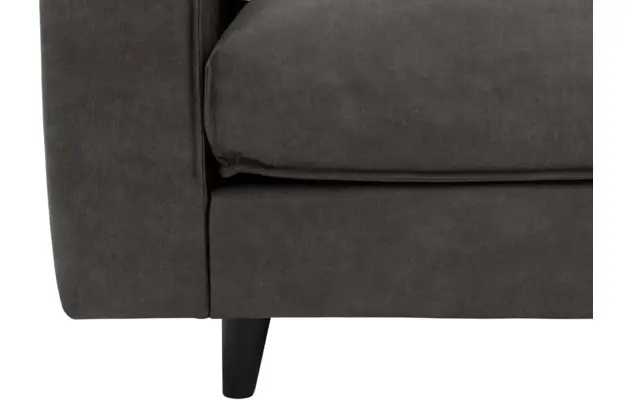 Goossens hoekbank jonas grijs micro leer - 8210610-05-gespiegeld