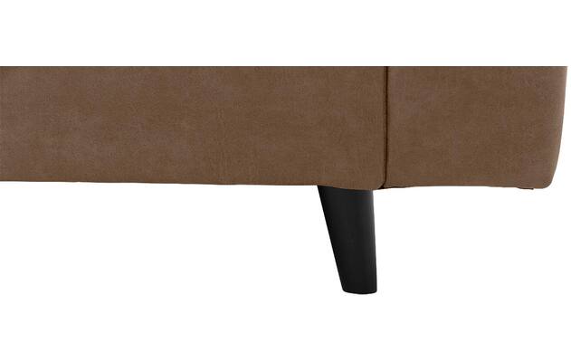 Goossens hoekbank jonas bruin micro leer - 8210615-05
