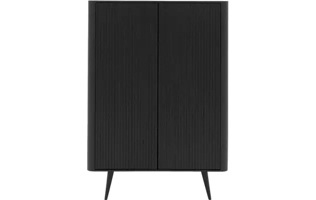 Goossens opbergkast seppe zwart eiken - 8210675-01