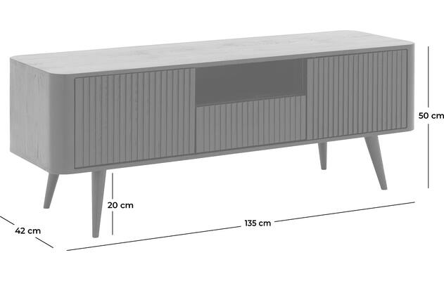 Goossens tv meubel seppe wit eiken - 8210676-goossens-seppe-tv-meubel-eiken-zwart-50