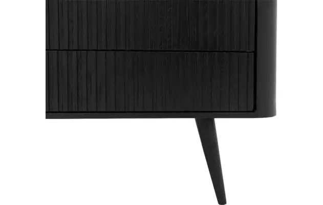 Goossens tv meubel seppe zwart eiken - 8210677-08
