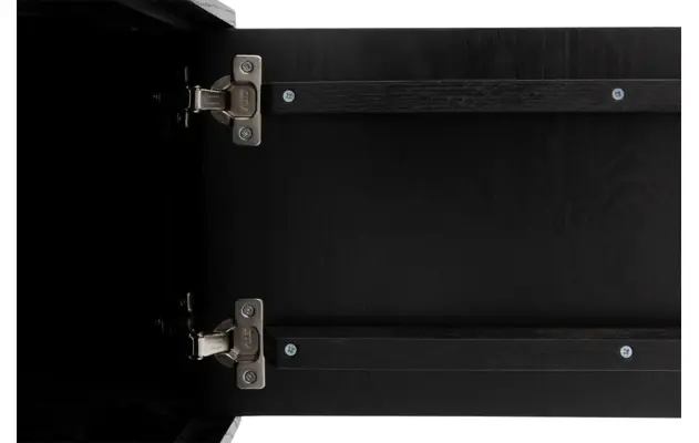 Goossens tv meubel seppe zwart eiken - 8210678-08