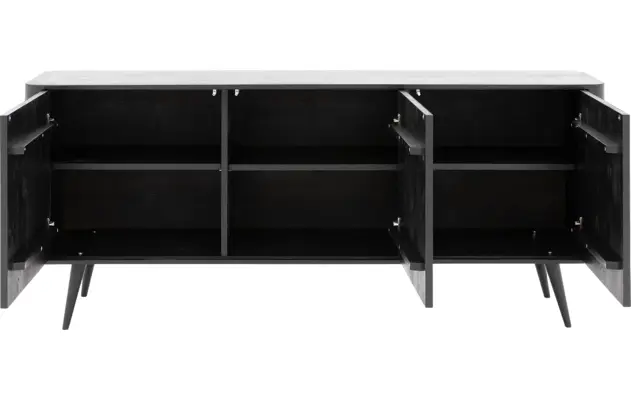 Goossens dressoir seppe zwart eiken - 8210679-03