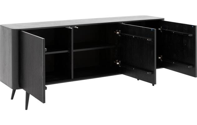 Goossens dressoir seppe zwart eiken - 8210679-04
