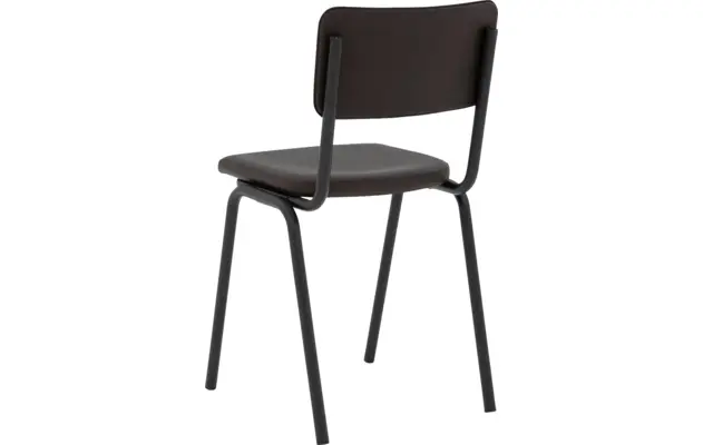 Goossens eetkamerstoel chaplin bruin leer - 8210705-02