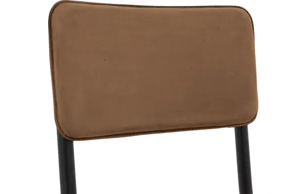 Goossens eetkamerstoel chaplin bruin leer - 8210706-06
