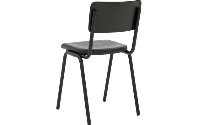 Goossens eetkamerstoel chaplin groen leer - 8210708-02