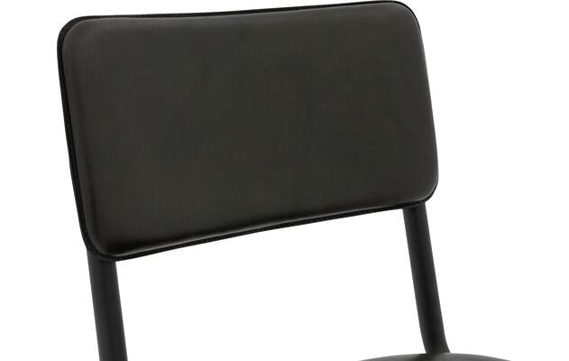 Goossens eetkamerstoel chaplin groen leer - 8210708-06