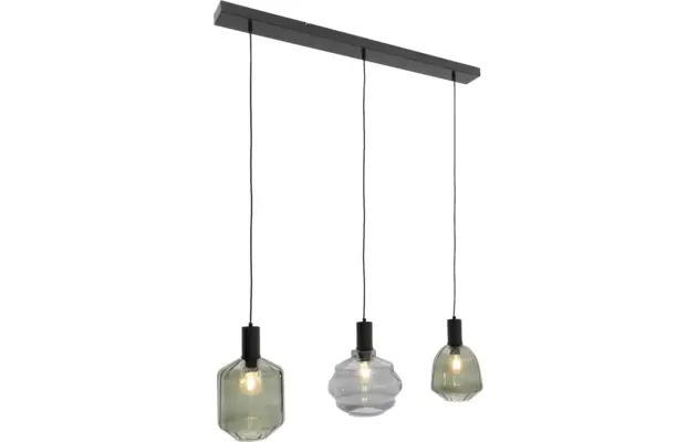 Goossens hanglamp musik zwart metaal - 8210820-01