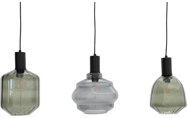 Goossens hanglamp musik zwart metaal - 8210820-05