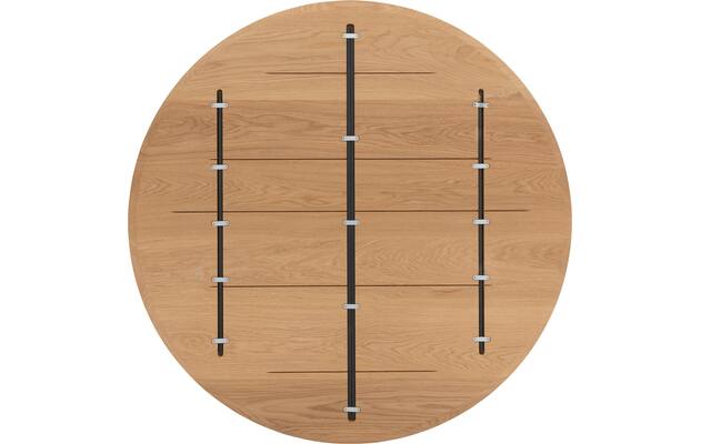 Goossens excellent eettafel uniek blank eiken - 8210847-08