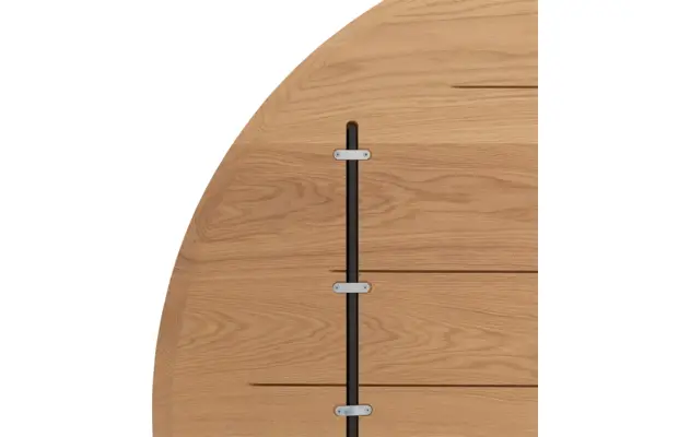 Goossens excellent eettafel uniek blank eiken - 8210847-09