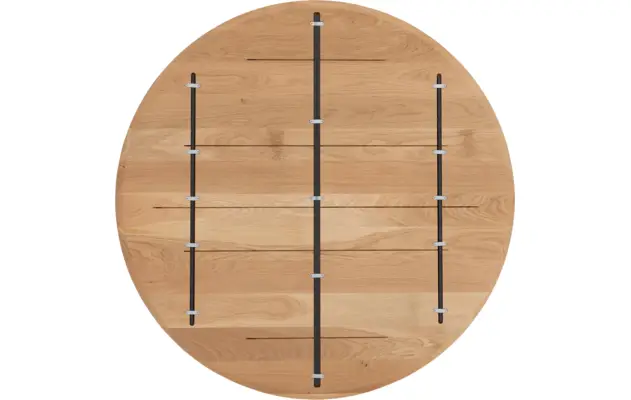Goossens excellent eettafel uniek blank eiken - 8210848-08