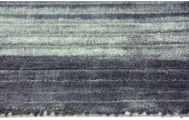 Goossens vloerkleed rib grijs viscose - 8211277-04