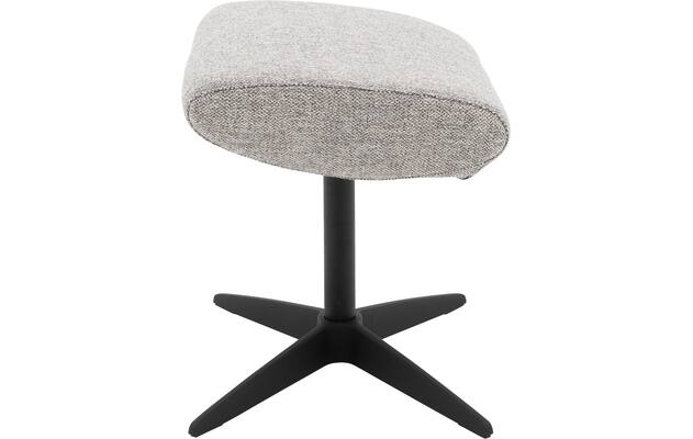 Goossens hocker avec grijs stof - 8211437-03