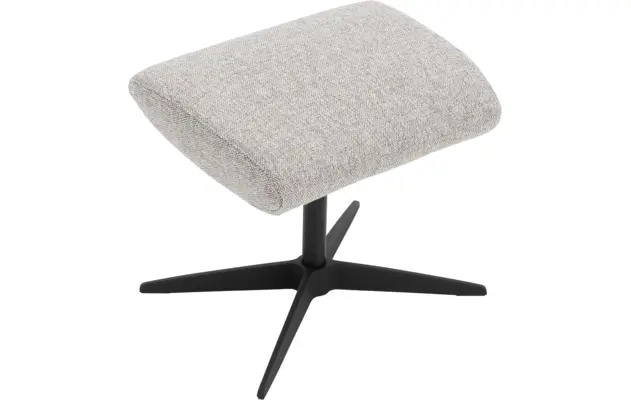 Goossens hocker avec grijs stof - 8211437-04