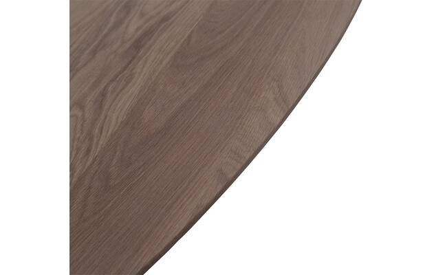 Goossens excellent eettafel uniek donker bruin eiken - 8211503-04