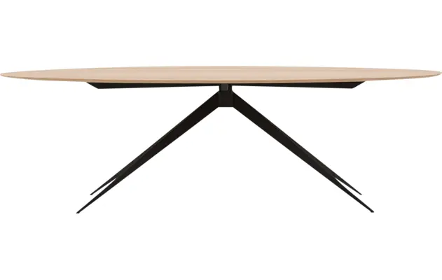 Goossens excellent eettafel uniek blank eiken - 8211528-01